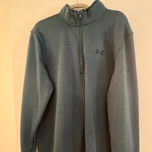 Under Armour Men's Zip Up Sweater - Dark Gray